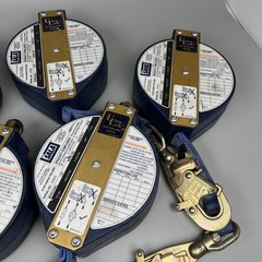 3M DBI-SALA Ultra-Lok 3103208 20ft Web Self Retracting Lifeline Lot of 6 – Used