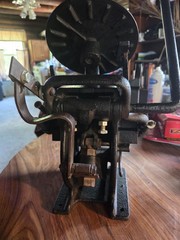Tabletop Metal Letter Press Printing Press w/ Ink Rollers, Tabletop Letterpress
