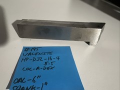 valenite HP-DJL-16-4 Indexible Carbide Lathe Toolholder 6”OAL 1”Shank Turning