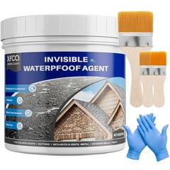 Transparent Waterproof Sealant,35 oz Clear Transparent Waterproof Coating,Liq…