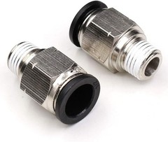 Corrosion-Resistant 1/2″ OD x 1/4″ NPT Pneumatic Connector – Quick Release
