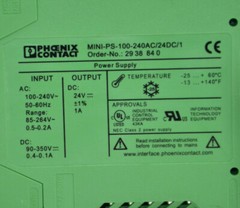 MINI-PS-100-240AC/24DC/1 Phoenix Contact 1A 24VDC Power Supply Mini Power -SA