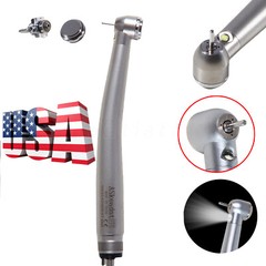 NSK STYLE Dental LED E-generator Fiber Optic High Speed Handpiece Turbine 4 Hole