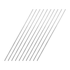 304 Stainless Steel Round Rod 1.5mm x 100mm 10pc Stock Bar Stock Stainless