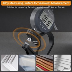 Digital Thickness Gauge Tool 0.5inch/12.7mm 0.0005inch/0.01mm LCD Display Gauge