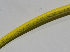 Windy City Wire 23/4P CAT6 550MHz UTP Network Cable CMP Plenum Yellow /100ft