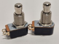 ELECTRIC GUITAR STOMP FOOR PEDAL SWITCH CARLING TOUCH PUSH BOTTON 250VA 2PCS