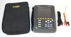 AEMC Instruments Model 3945 Powerpad 3-PHASE Power Analyzer • Case, Lead & Cord