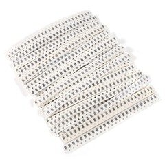 900PCS SMD Resistor Kit, 36 Values (1 to 10M Ohm), 1/4W Chip Resistors