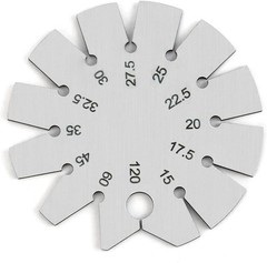 Stainless Steel Bevel Gauge – 15°-120° Knife & Axe Angle Finder | Precision Tool
