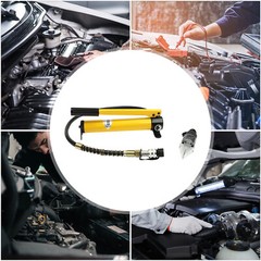 8T Hydraulic Expander Flange Spreader Pipe Repair Tool w/ Manual Hydraulic Pumps