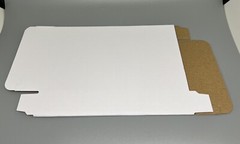 10 PCS 1 2/5″ THICK STURDY CORRUGATED VHS CASE CARDBOARD MAILER BOX, BL11