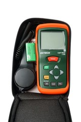 Extech LT300 Digital Light Meter 40,000 Fc / 400,000 Lux with Sensor & Carry Cas
