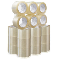 Sure-Max 24 Rolls Extra-Wide Shipping & Packing Tape (3″ X 110 Yard/330′ Each) –
