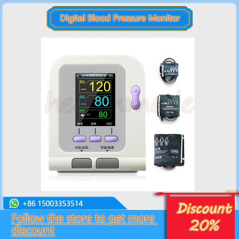 NEW 08A-VET Animal Blood Pressure Monitor Kit w/ 3 Cuffs – Veterinary NIBP