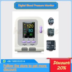 NEW CONTEC08A-VET Animal Blood Pressure Monitor Kit w/ 3 Cuffs – Veterinary NIBP