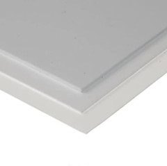 9030 White Polystyrene Sheet 150 X 300 X 0.75 Mm Pack of 2