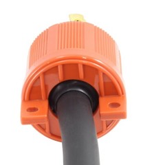 NEMA L21-30P 30A 120/208V 3-Phase Locking Male Plug Assembly by AC WORKS®