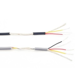 Core 2/3/4 Shielded Wire 22/24/26/28 AWG Winding Audio Cable UL 2547 Black Gray