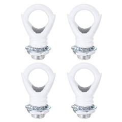 M METERXITY 4 Pack Light Fixture Hooks Ring Nuts,5kg Max Load 13mm ID M10 Thr…