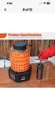 ToAuto TRF-SERIE Electric Gold Melting Furnace 3KG Kit, Crucible Tongs Mold