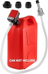 Electric Fuel Transfer Siphon Pump Battery Powered Gas Oil Water Liquid 3.2 GPM