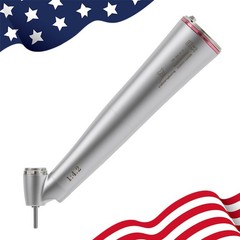 Dental Optic Fiber LED 1:4.2 Increasing Handpiece 45°Angle Head External Channel