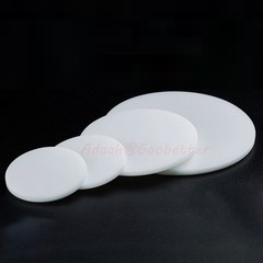 PTFE Discs Solid Round Sheet Pad Sealed Cushioning Dia 5-150mm Thickness 0.5-8mm