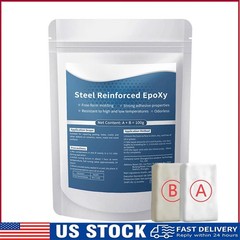 Steel Reinforced Epoxy Putty Waterproof Repair Clay for Metal Wood Car Crack Fix
