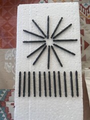 IRWIN 24PC #20 X 2″ USA DOUBLE END DRILL BITS 135 DEGEE S/P BLACK