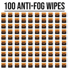 Care Touch Anti-Fog Wipes for Glasses – 100 100 Count (Pack of 1)