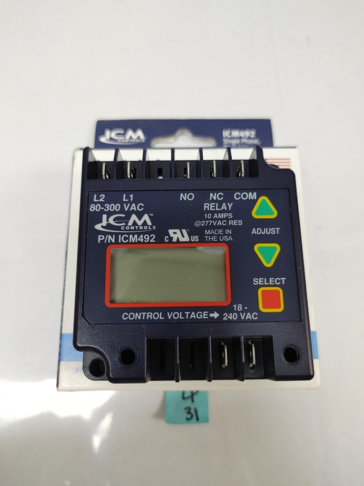ICM 492 Single Phase Motor Protection