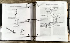Case 1294 Tractor Service Manual Parts Catalog Repair Shop Set Workshop Book