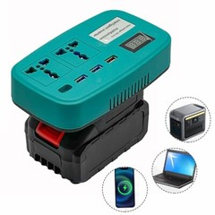 Smart 1821V Battery Inverter 21V to 110V 127V 220V USB Converter