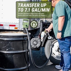 Plug In Electric 55 Gallon Drum Pump (7.1 GPM) | 110V AC, Telescopic Tube, Flow