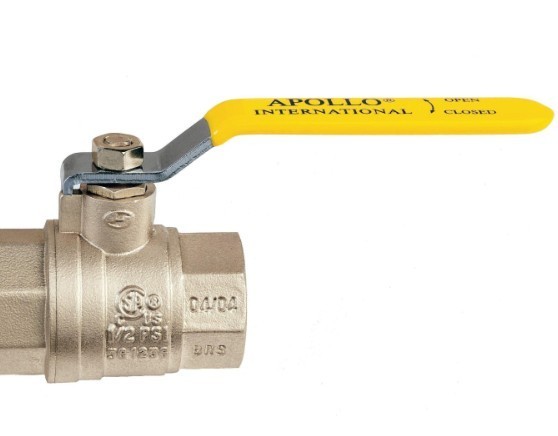 Apollo 94A-103-01 Ball Valve, 1/2 in Pipe, Full Port, 600 psi CWP, Lever Handle