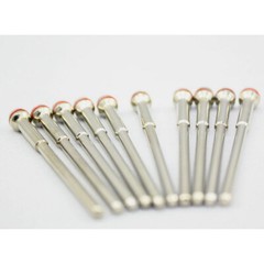 50PCS New Dental Lab Polishing Shank Mandrel Burs 2.35mm Jewelry Rotary Tool USA