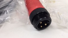 Amphenol Sine Systems P30254-M3 Cable 3 Pole Drop ST/F ST/M 14AWG 3 Meter