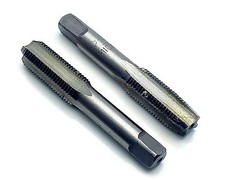HSS 10mmx1 Metric Taper and Plug Tap Right Hand Thread M10 x 1mm Pitch