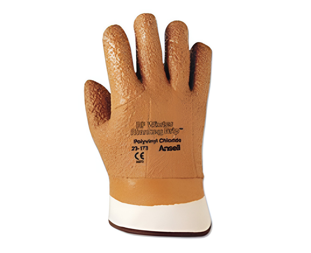 Ansell XL Winter Monkey Grip Gloves Raised Finish Textured Vinyl MFG# 23173