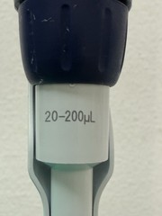 Rainin E4 XLS Pipet XLS ~ 20-200ul LTS ~ Single Channel ~ Calibrated