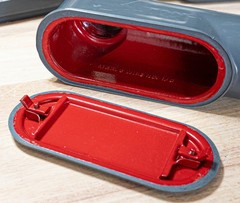 Lot of 3 PLASTI-BOND RED H2OT 2″ CONDUIT BODY, PVC COATED With Covers