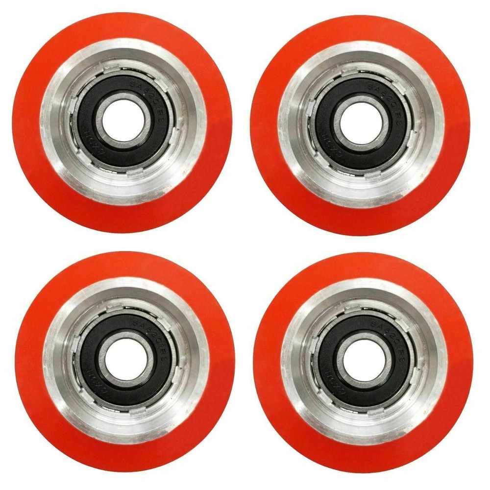 4 x SUPERIOR QUALITY ORANGE DRUM ROLLER BEARING FOR HUEBSCH/SQ/IPSO – 70298701P