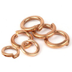 Copper Spring Lock Washers Bronze Square Coil Section M2M3M4M5M6M8M10M12M14-M22