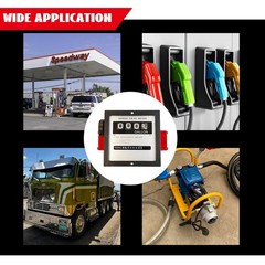 1″ 6-40 GPM 4-Digit Mechanical Fuel Transfer Meter in Gallons – Extreme Accur…