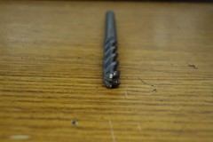 HTC TOOL P/N 350-4254-060R 1/4″ X 1/4″ 4 FLUTE SE .060r BRITE CARBIDE END MILL