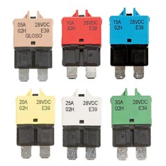 5PC 5A-30A Circuit Breakers Resettable Blade Type Fuse Car Truck Boat Marine