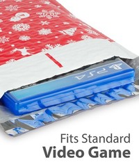 Fosmon Christmas Holiday Gift Self Seal Poly Bubble Mailer 0 2 5 Padded Envelope