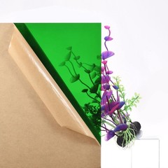 2 Pack 12×12 x 1/8″ Green Clear Acrylic Plexiglass Sheet 3mm Thick PMMA