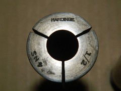 Lot of 2 Hardinge Collets 4NS 1/2″ and 4NS 9/16″